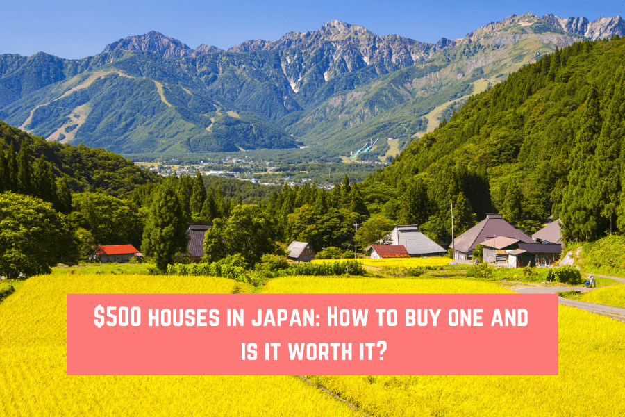 $500 houses in japan